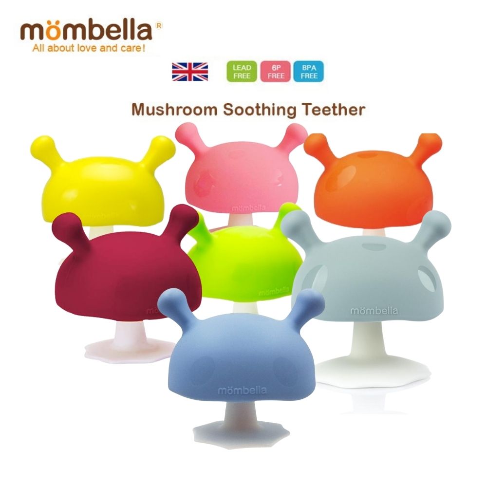 MOMBELLA Mushroom Soothing Teether | Akiddo Online Store